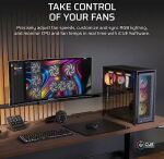 CORSAIR Lüfter iCUE Link RX360 II Unified Frame RGB