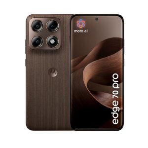 Motorola edge 70 pro 17,2 cm (6.78") Dual-SIM Android 16.0 5G USB Typ-C 8 GB 256 GB 6500 mAh Holz