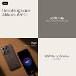 Motorola edge 70 pro 17,2 cm (6.78") Dual-SIM Android 16.0 5G USB Typ-C 8 GB 256 GB 6500 mAh Holz