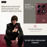 Motorola edge 70 pro 17,2 cm (6.78") Dual-SIM Android 16.0 5G USB Typ-C 8 GB 256 GB 6500 mAh Bordeaux