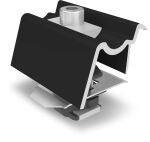 K2 Systems Endklemme 30-40mm Black Hybrid