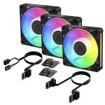 ARCTIC BioniX P12 A-RGB 3er-Pack 120mm Case Fan