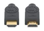 Manhattan 356985 HDMI-Kabel 8 m HDMI Typ A (Standard) Schwarz