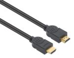Manhattan 356992 HDMI-Kabel 10 m HDMI Typ A (Standard) Schwarz