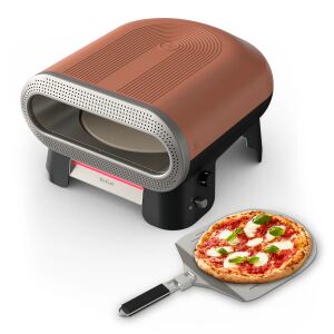 Tefal JM600T Pizzamacher/Ofen 1 Pizza/Pizzen Terrakotta