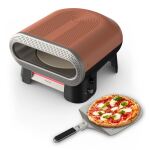 Tefal JM600T Pizzamacher/Ofen 1 Pizza/Pizzen Terrakotta