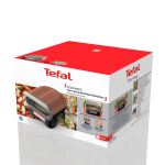 Tefal JM600T Pizzamacher/Ofen 1 Pizza/Pizzen Terrakotta