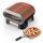 Tefal JM600T Pizzamacher/Ofen 1 Pizza/Pizzen Terrakotta