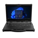 TERRA MOBILE INDUSTRY 1433 Intel Core Ultra 7 155H Laptop 35,6 cm (14") Full HD 32 GB DDR5-SDRAM 500 GB SSD Wi-Fi 6 (802.11ax) Windows 11 Pro Anthrazit Deutsch