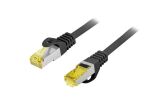 Equip Cat.6A S/FTP Outdoor-Patchkabel, 0,5m, schwarz