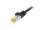 Equip Cat.6A S/FTP Outdoor-Patchkabel, 0,5m, schwarz