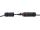 Equip Cat.6A S/FTP Outdoor-Patchkabel, 0,5m, schwarz