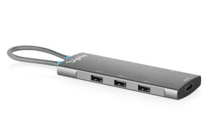 DIGITUS USB-C Docking Station, 8-Port, HDMI, USB, PD