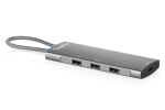 DIGITUS USB-C Docking Station, 8-Port, HDMI, USB, PD