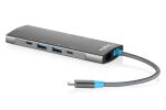 DIGITUS USB-C Docking Station, 8-Port, HDMI, USB, PD