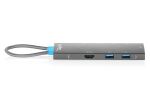 DIGITUS USB-C Docking Station, 8-Port, HDMI, USB, RJ45, PD