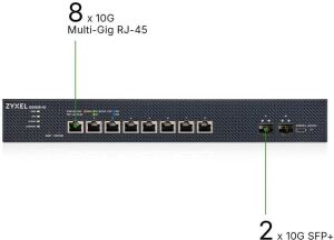 Zyxel XS1935-10 10-Port Smart Managed MultiGig Switch
