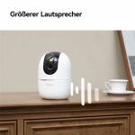 IMOU IPCam A1 Pro 4K  8MP WLAN 4K           weiß