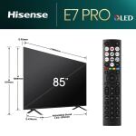 Hisense 85E77NQ PRO 85 Zoll 4K UHD QLED Smart TV