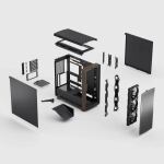 Fractal Design Summit Black Solid Midi Tower Schwarz