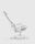 Fractal Design Refine 2 Mesh Light PC-Gamingstuhl Gepolsterter, ausgestopfter Sitz Grau