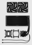 Fractal Design Radius 240 Black Prozessor All-in-One-Flüssigkeitskühler 12 cm Schwarz 1 Stück(e)