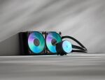 Fractal Design Radius 240 RGB Black Prozessor All-in-One-Flüssigkeitskühler 12 cm Schwarz 1 Stück(e)