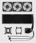Fractal Design Radius 360 RGB Black Prozessor All-in-One-Flüssigkeitskühler 12 cm Schwarz 1 Stück(e)