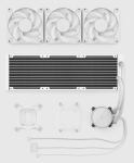 Fractal Design Radius 360 RGB White Prozessor All-in-One-Flüssigkeitskühler 12 cm Weiß 1 Stück(e)