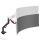 Neomounts DS70-256RD1 Monitorarm Gaming 24-57" - Gasfeder - Topfix - 180°-Stopp