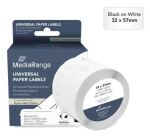 MediaRange Universal-Papieretiketten, für/ersetzt...