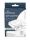 MediaRange Kunststoff-Schriftbandkassette, für/ersetzt Dymo® D1/45010/S0720500, permanent haftend, 12mm, 7m, laminiert, schwarz auf transparent