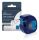 MediaRange Kunststoff-Schriftbandkassette, für/ersetzt Dymo® 91225/S0721700, permanent haftend, 12mm, 4m, laminiert, schwarz auf blau