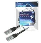 MediaRange MRCS116 Netzwerkkabel Schwarz 3 m Cat5