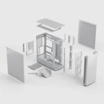Fractal Design Define One Light Solid Midi Tower Weiß