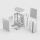 Fractal Design Define One Light Solid Midi Tower Weiß