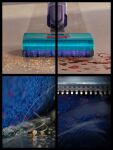 Dyson Clean + Wash Hygiene 2-in-1-Stabstaubsauger Batterie Trocken&Nass Beutellos Blau, Kupfer