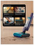 Dyson Clean + Wash Hygiene 2-in-1-Stabstaubsauger Batterie Trocken&Nass Beutellos Blau, Kupfer