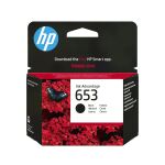 HP Tinte schwarz 360 S.       No.653 ca. 360 Seiten