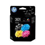 HP Tinte Multipack            No.301 bk ca. 170 S., c/m/g je ca. 150 S.