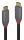 Lindy 36909 USB Kabel USB 3.2 Gen 2 (3.1 Gen 2) 7 m USB C 10 Gbit/s 100 W Schwarz