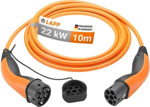 LAPP Ladekabel ORANGE 10m/22kW Type 2, 32A, 3-phasig