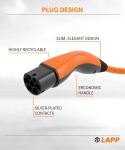 LAPP Ladekabel ORANGE 10m/22kW Type 2, 32A, 3-phasig