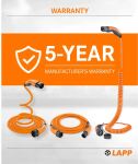 LAPP Ladekabel ORANGE 10m/22kW Type 2, 32A, 3-phasig