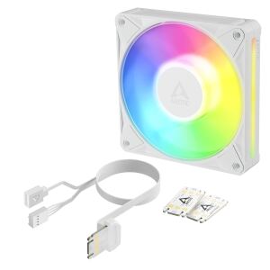 ARCTIC BioniX P12 A-RGB (White) 120 mm PWM-Lüfter mit Daiy Chain