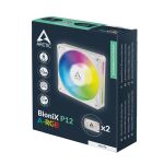 ARCTIC BioniX P12 A-RGB (White) 120 mm PWM-Lüfter mit Daiy Chain
