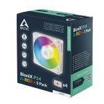 ARCTIC BioniX P14 A-RGB (White) – 3 Pack 140 mm PWM-Lüfter mit Daiy Chain