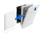 DELOCK Axiallüfter 230 V AC mit Filter 148 x 148 x 68 mm