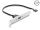 DELOCK USB 2.0 Slotblech mit 1 x EASY USB Typ-A Port
