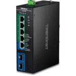 TRENDnet Industrie Switch 7-port Gbit PoE+ L2 IP30 Meta